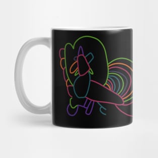 Rainbow unicorn Mug